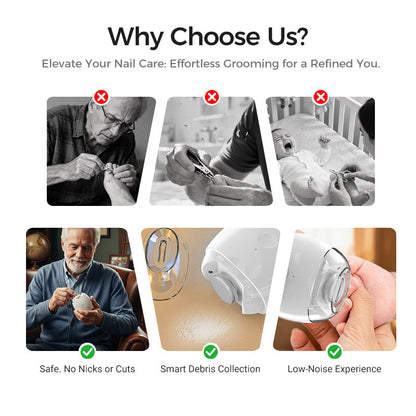 💅✨Universal Automatic Fingernail Grinder for Adults and Children👶🔧